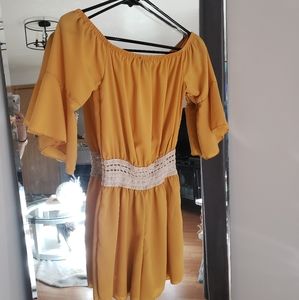 Mustard Colored Romper